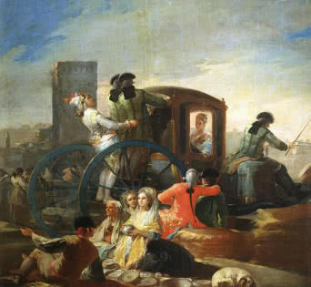 El cacharrero (1778). Francisco de Goya.
