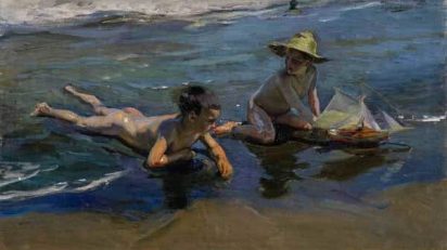 Sorolla_Ninos_en_la_Playa