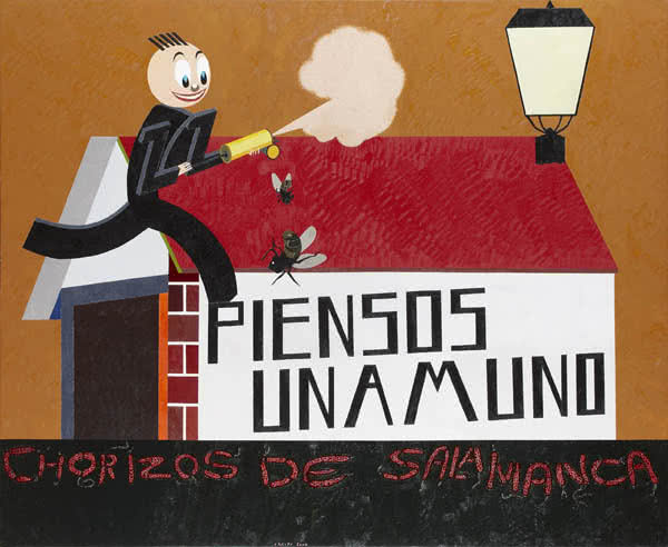 Eduardo_Arroyo_Piensos_Unamuno_2005._Collecci_particular