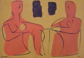 Luis_Seoane._Parolando._Oleo_sobre_lienzo._57x80_cm._1964