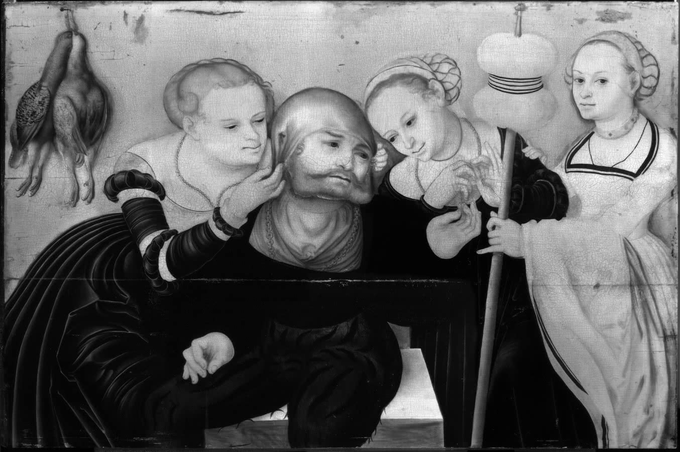 Un restaurado 'Hércules en la corte de Onfalia'