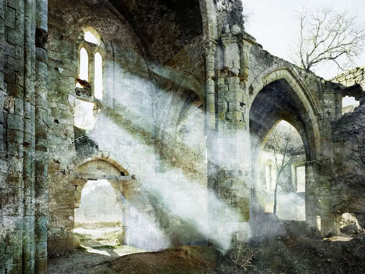 Fernando Manso. Monasterio de Bonaval. 2002. Galería Caylus.