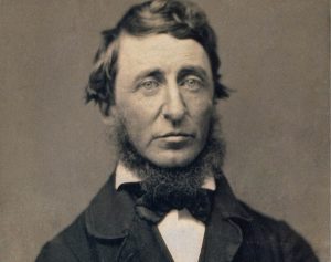 Henry David Thoreau.