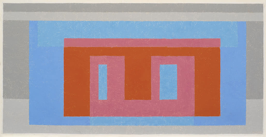 'Día luminoso', 1947-52. Josef Albers.