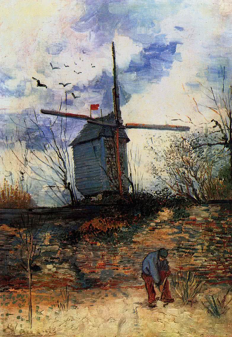 Vincent van gogh le moulin de la galette Clearance
