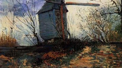 Vincent van Gogh. Moulin de la Galette. Óleo sobre lienzo. 1887.