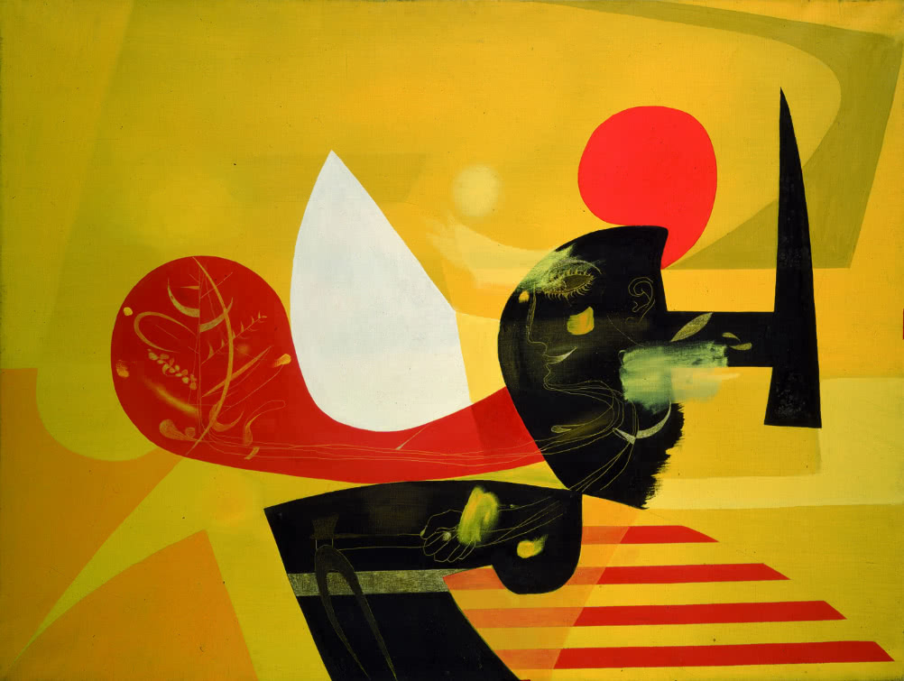 Antoni Tàpies, Els solcs, 1952 © Fundació Antoni Tàpies, Barcelona / Vegap De la fotografia: © Gasull Fotografia, 2014.