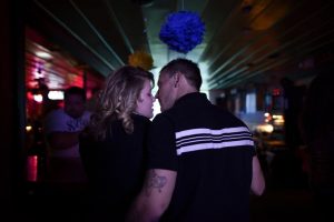 Sara Naomi Lewkowicz. Maggie and Shane took a rare night out alone together, singing kareoke at a local bar. Shane and Maggie.