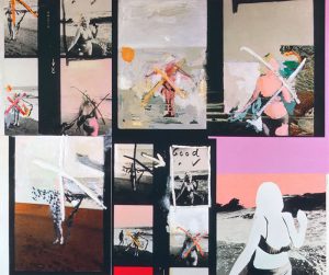 Richard Hamilton. My Marilyn (Mi Marilyn). 1965. Óleo, collage y fotografía sobre tabla. 102,5 x 122 cm. Colección Ludwig, Ludwig Forum für Internationale Kunst, Aquisgrán.