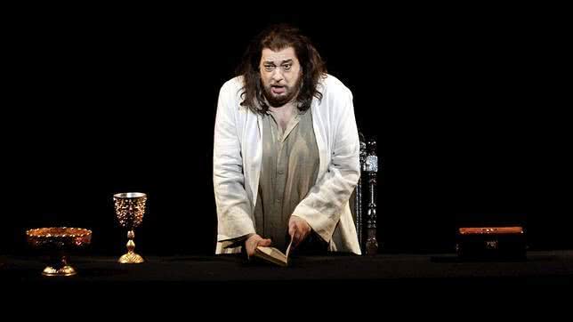 Plácido Domingo en 'Thaïs'. Foto: EFE.