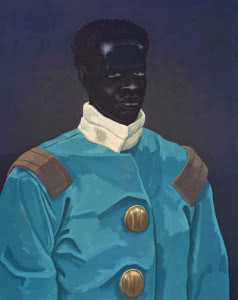 Kerry James Marshall, Believed to be a Portrait of David Walker (Circa 1830), 2009. Courtesy The Deighton Collection, London.