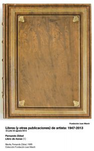 'Libro de horas' (1), Fernando Zóbel. (Foto: Fundación Juan March)