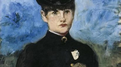 Édouard Manet. Amazona de frente (detalle). 1882. Colección Thyssen-Bornemisza.