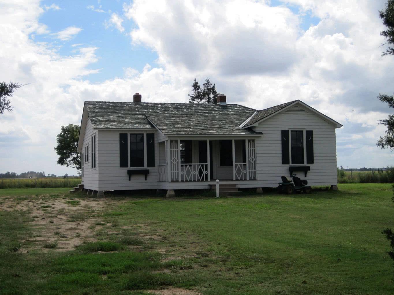 La casa de la infancia de Johnny Cash (Foto: Wikipedia)