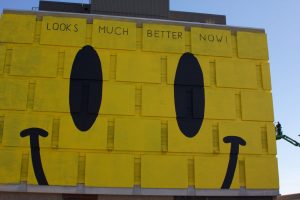 Mural de Escif en Station North. Transit: Creative placemaking with Europe in Baltimore.