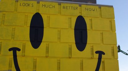 Mural de Escif en Station North. Transit: Creative placemaking with Europe in Baltimore.