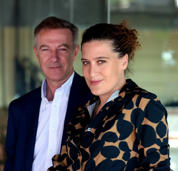 José Guirao y Lucía Casani.