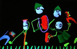 Montaje de 'Pedro y el Lobo' (Foto: Luis del Real / Teatro Real)