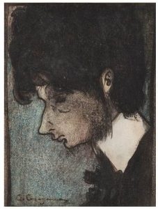 Carles Casagemas. Autoretrat. Galeria Artur Ramon.