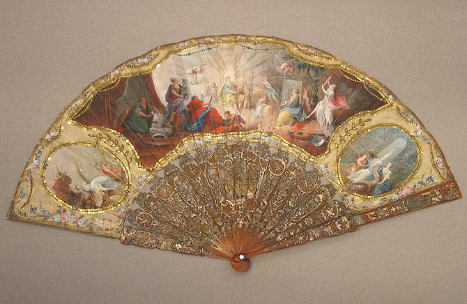 Alegoría de las Artes o las cuatro estaciones. Francia, último tercio del siglo XVIII. © Museo Lázaro Galdiano. Madrid.