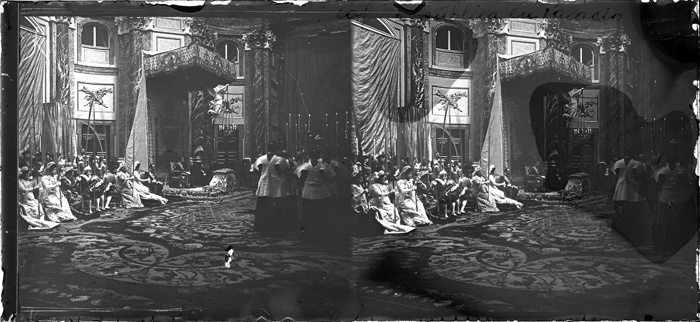 [Madrid. Palacio Real]. Capilla pública en palacio (1902-1925).