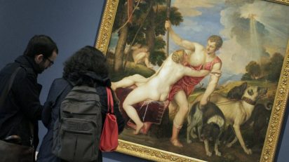Las primeras poesías de Tiziano para Felipe II. Foto: Sonia Aguilera.
