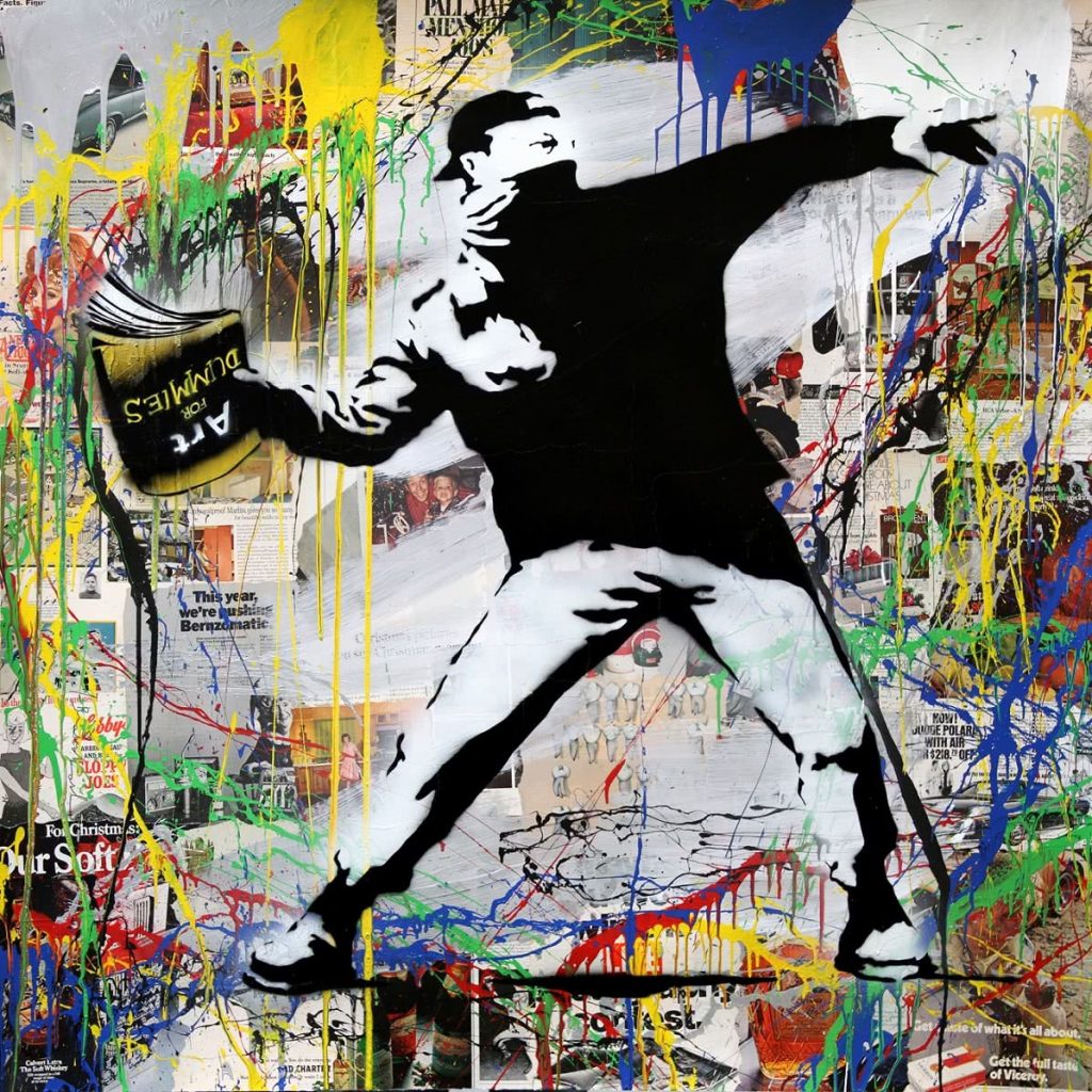 Mr. Brainwash. Banksy Thrower