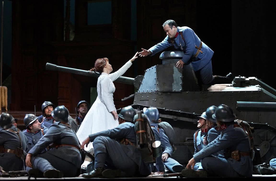 'Le fille du régiment'. (Foto: Javier del Real / Teatro Real)