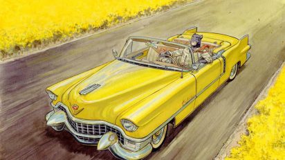 'Amarillo', de Canales y Garnido, cómic de la serie 'Blacksad'.