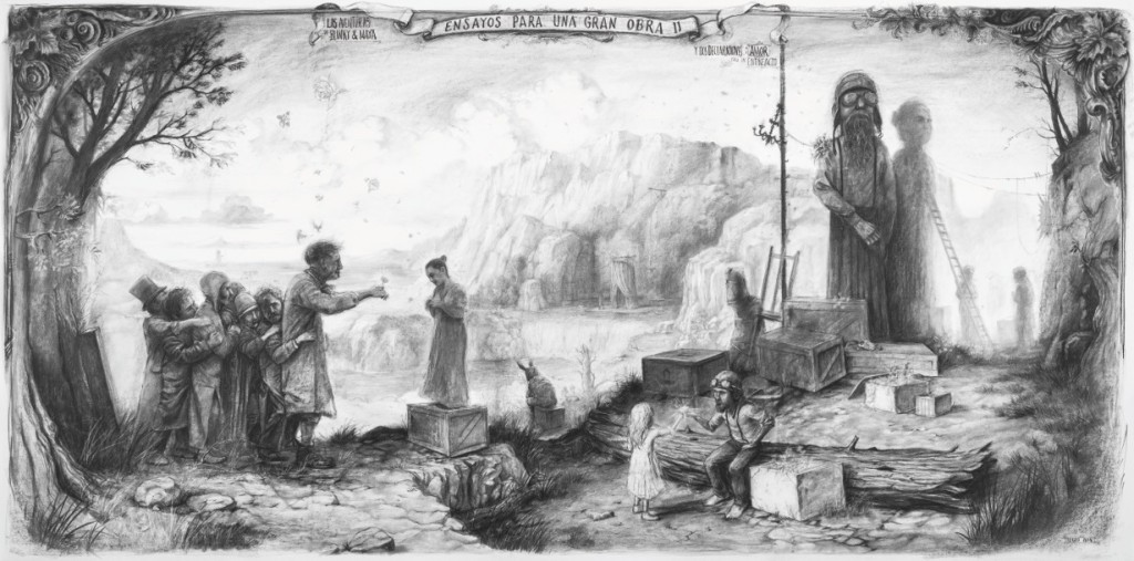 José Luis Serzo. Ensayos para una gran obra II. Dos declaraciones de amor para un entreacto, 2014