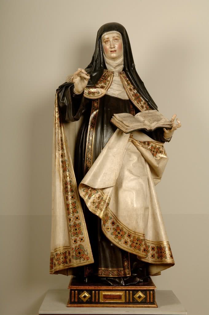 Gregorio Fernández. Santa Teresa de Jesús. Museo Nacional de Escultura de valladolid