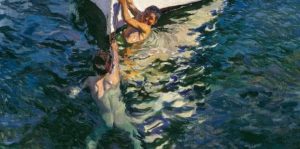 Joaquín Sorolla. El bote blanco. Jávea, 1905.