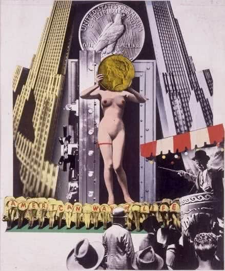 Josep Renau. The Big Parade. Serie The American Way of Life, 2, 1957