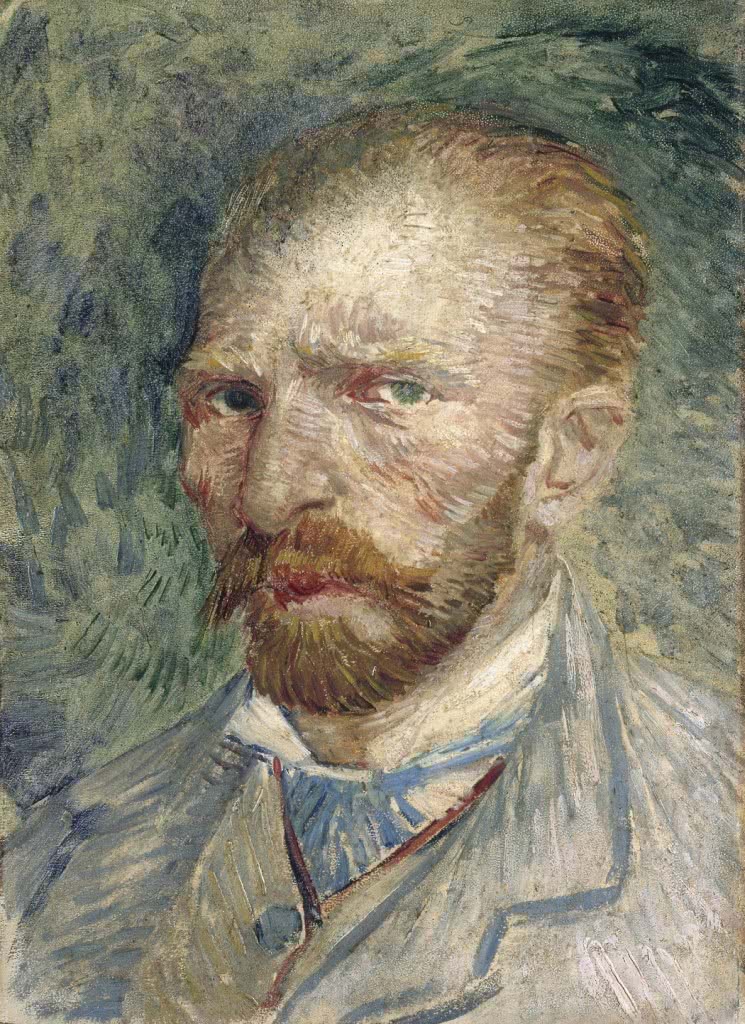 Vincent Van Gogh. Autorretrato, 1887