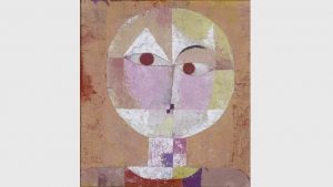 Paul Klee. Senecio (Baldgreis), 1922. Óleo sobre cartón, 40.3 x 37.4 cm. Kunstmuseum Basel © Kunstmuseum Basel.