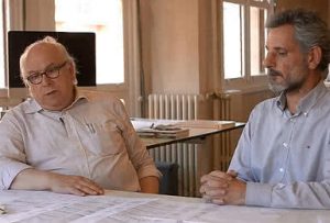 Javier Cenicacelaya e Íñigo Saloña.