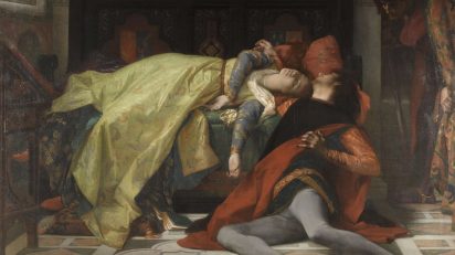 Alexandre Cabanel. La muerte de Francesca de Rímini y de Paolo Malatesta. 1870. © RMN-Grand Palais (musée d'Orsay) / Adrien Didierjean.
