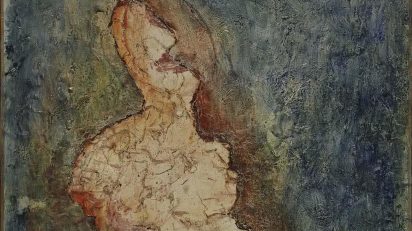 Jean Fautrier. Sarah, 1943 (detalle).