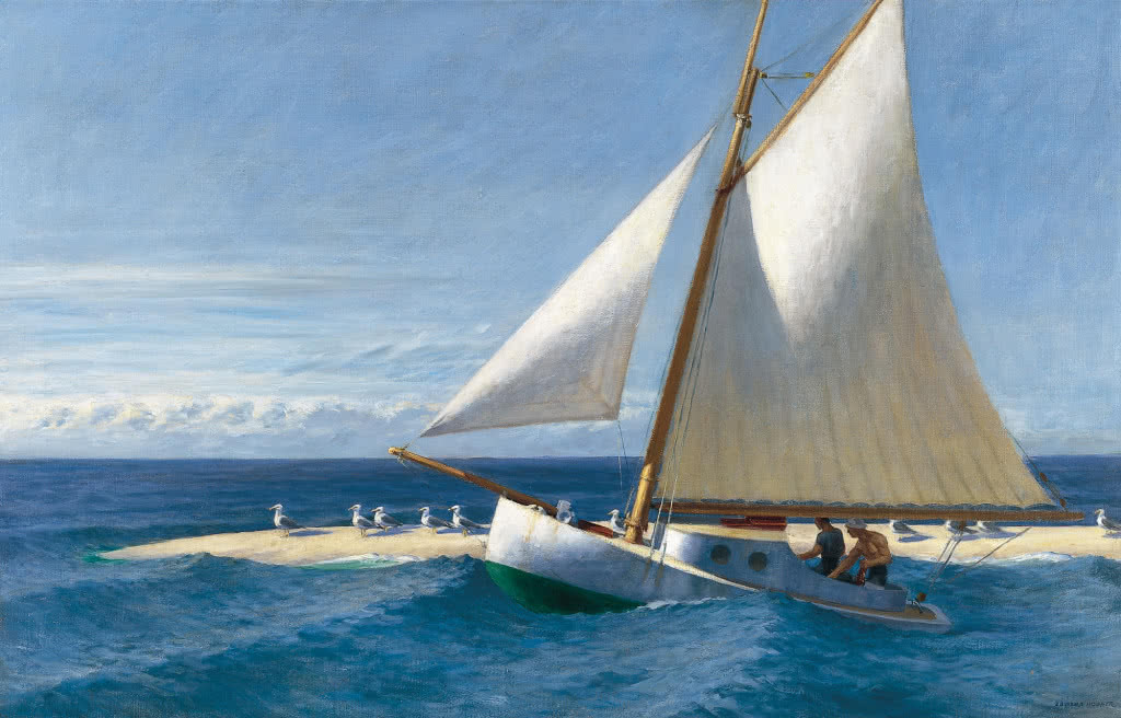 Edward Hopper. El Martha Mckeen de Wellfleet, 1944