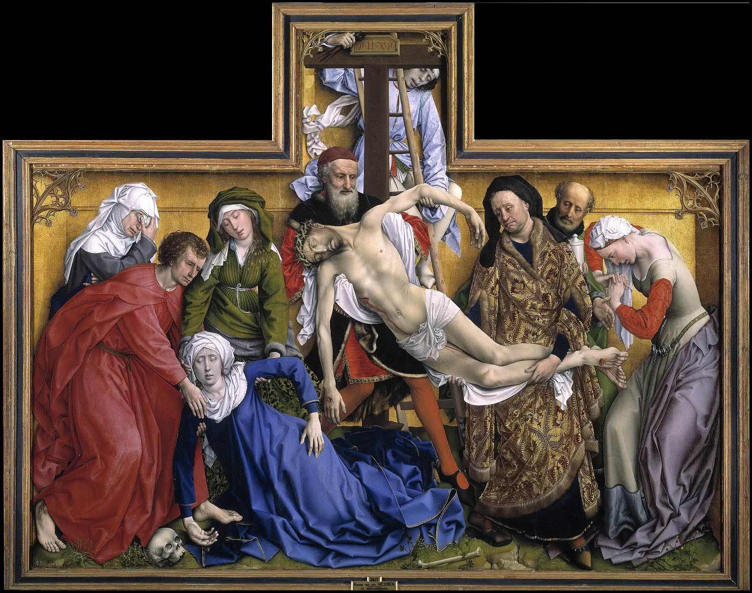 Rogier van der Weyden. El Descendimiento, 1435.