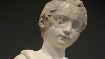 San Juanito de Miguel Ángel (detalle).