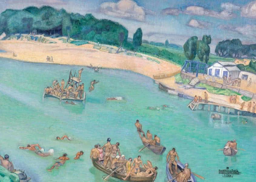 Francisco Marín Bagüés. Los placeres del Ebro, 1934-1938. Ayuntamiento de Zaragoza.