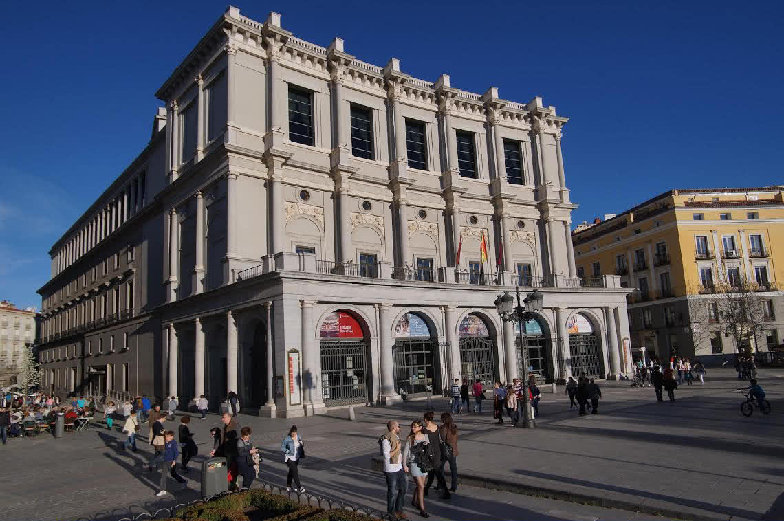 Teatro Real. Fachada principal. (Foto: Javier del Real / TR)