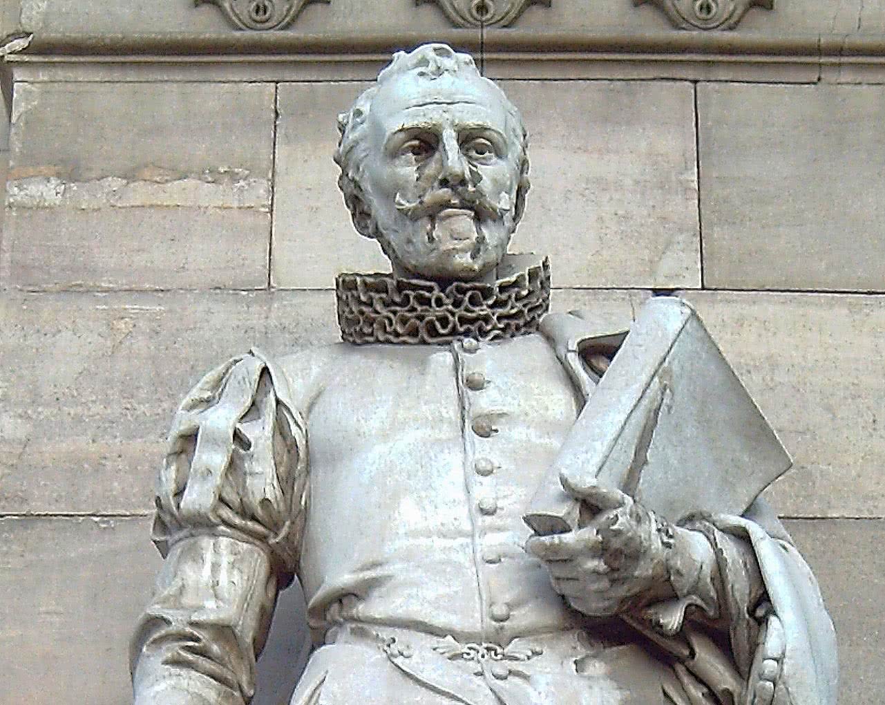 «Cervantes (J. Vancell) Madrid 01» de Luis García de Madrid (España). - Flickr. Disponible bajo la licencia CC BY-SA 2.0 vía Wikimedia Commons.