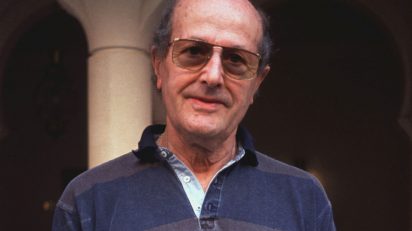 Manoel de Oliveira, en la Mostra de Venecia en 1991. Foto: Caricato da Gorupdebesanez).