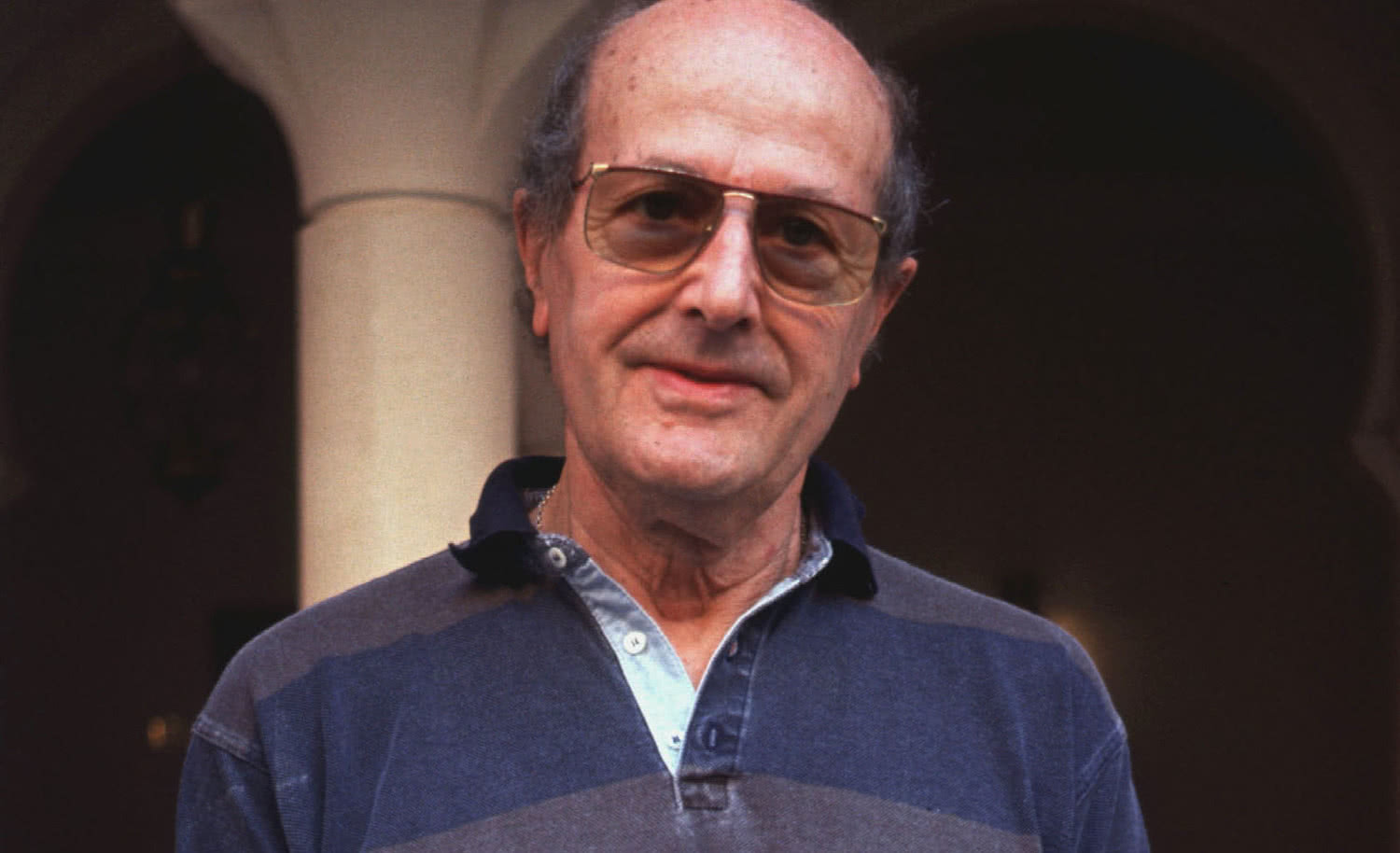 Manoel de Oliveira, en la Mostra de Venecia en 1991. Foto: Caricato da Gorupdebesanez).