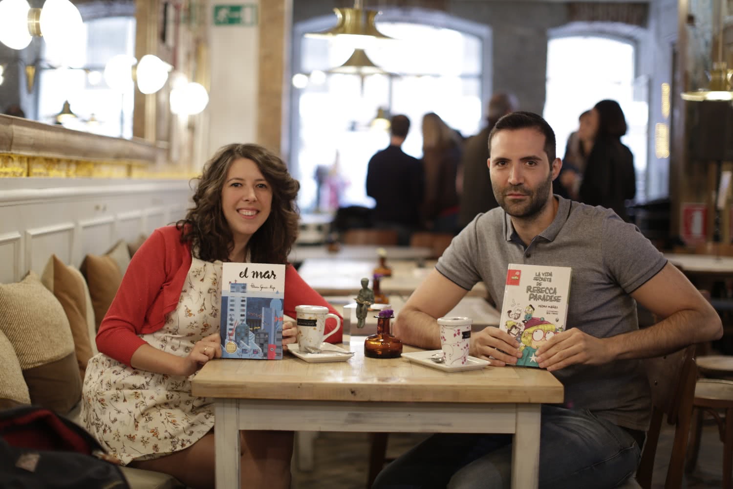 Patricia García-Rojo y Pedro Mañas.