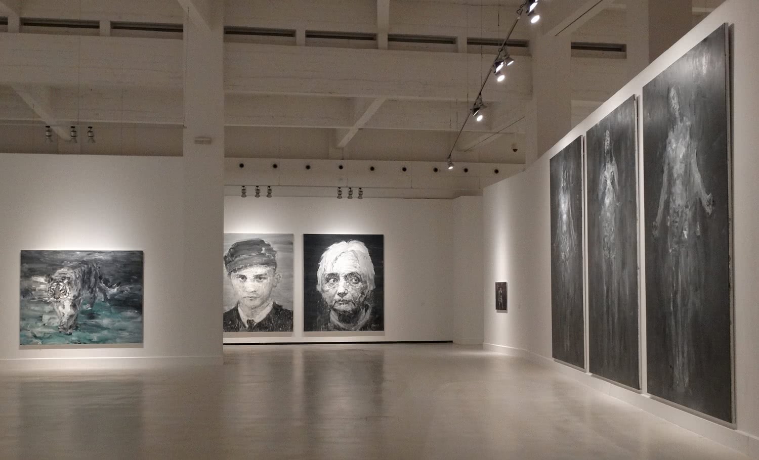 Yan Pei-Ming. No comment. CAC Málaga.