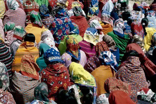 Pablo Aguinaco. Colores tarahumaras, De la serie El color del tiempo, Sin fecha. © Pablo Aguinaco.