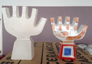 Luis Seoane. Piezas deseñadas por Luis Seoane para Sargadelos. Foto: cortesía Fundación Luis Seoane.